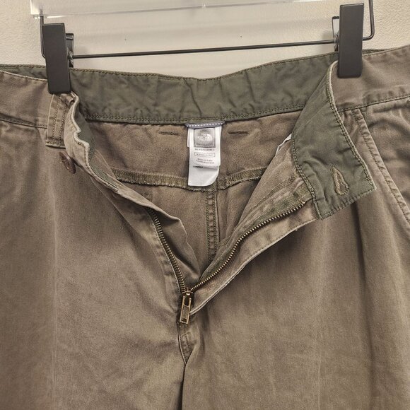 The North Face Mens 36 Short Olive Green Khaki Casual Outdoors Gorpcore Chino Pa - Picture 6 of 9